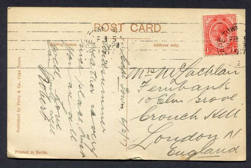 Union of SA - Post Card