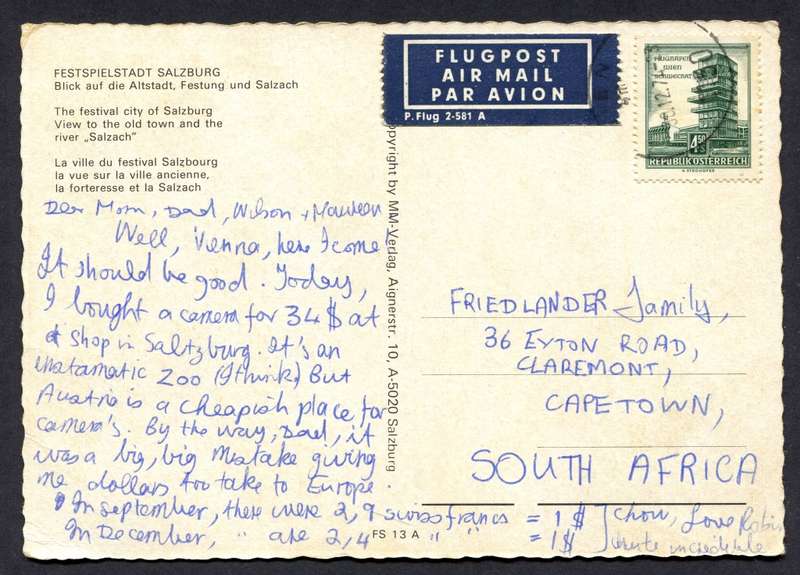 Austria - Post Card