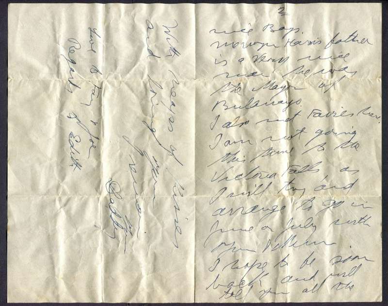 Southern Rhodesia - Letter On "The Grand Hotel" Stationery - 1946
