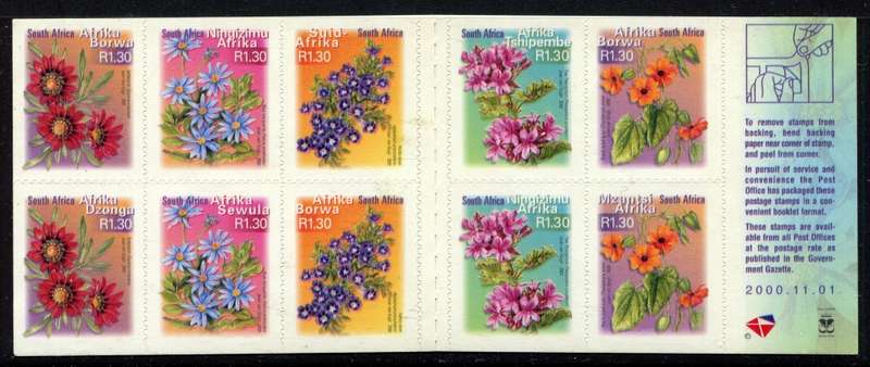 RSA - Booklet Dated 2000/11/01 - MNH