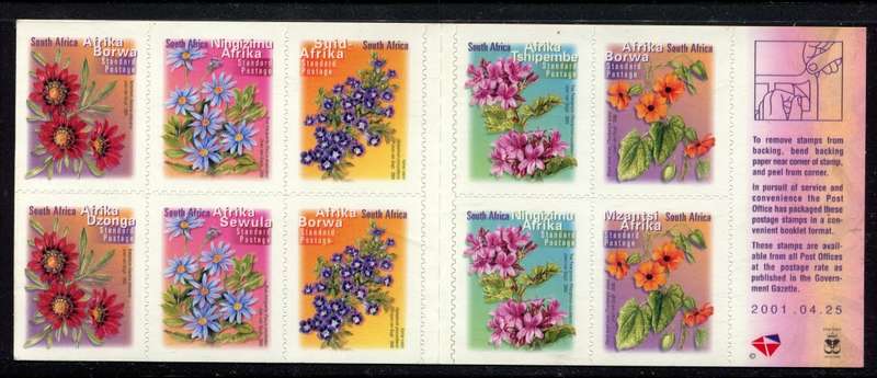 RSA - Booklet Dated 2001/04/25 - MNH
