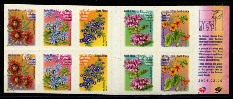 RSA - Booklet Dated 2004/02/09 - MNH
