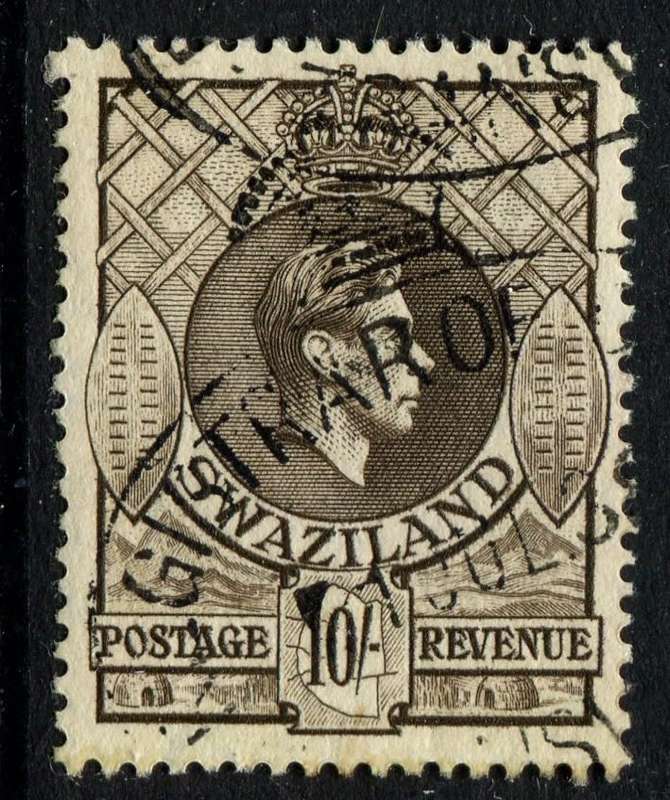 Swaziland - 1938 - Fiscally Used