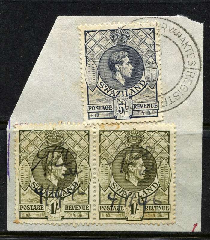 Swaziland - 1938 - Fiscally Used