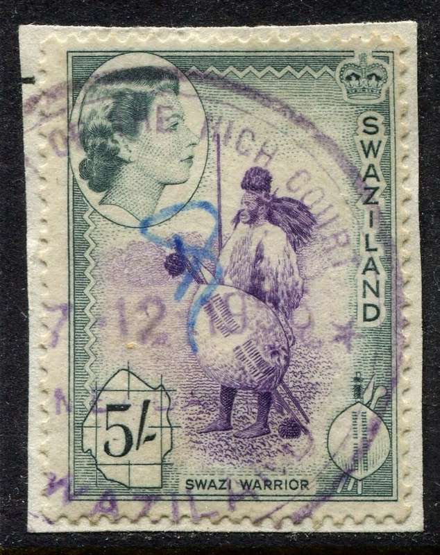 Swaziland - 1956 - Fiscally Used