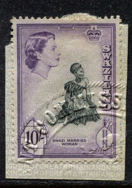Swaziland - 1956 - Fiscally Used