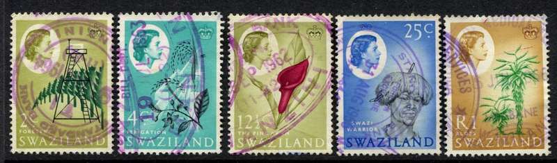 Swaziland - 1962 - Fiscally Used