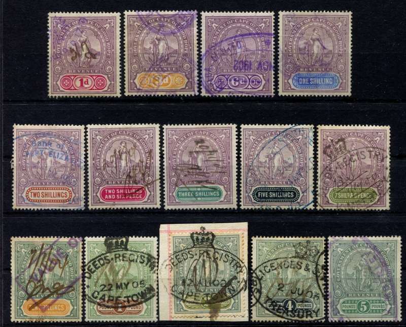 Cape Of Good Hope - Revenue 1898 - Used