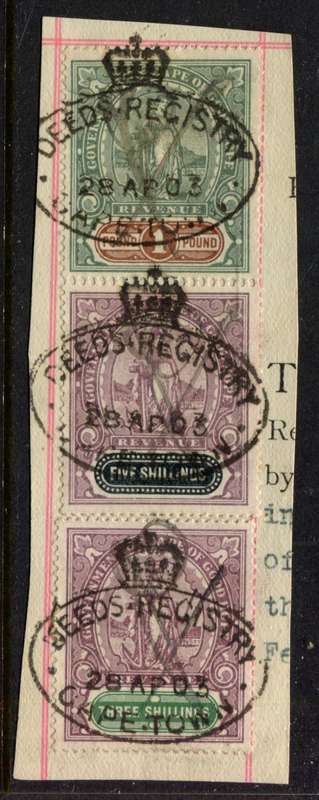 Cape of Good Hope - Revenue - Used on Piece