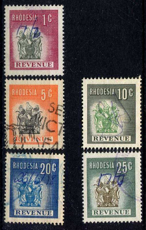 Rhodesia - Revenue - Used