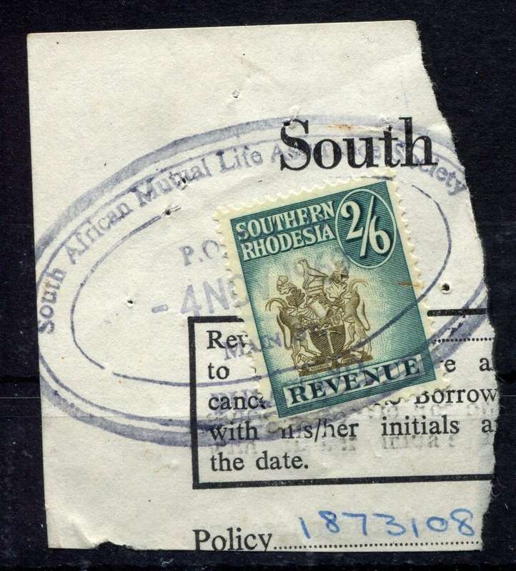 Southern Rhodesia - Revenue - Used