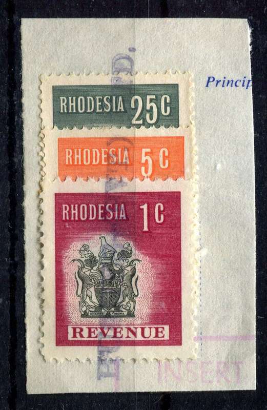 Rhodesia - Revenue - Used