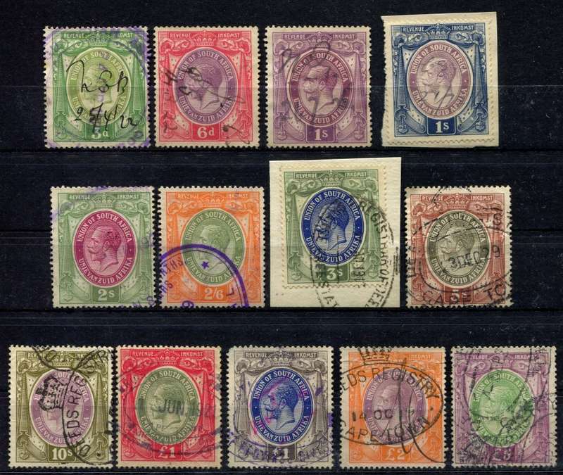 Union of SA - Revenue - 1913 - Used