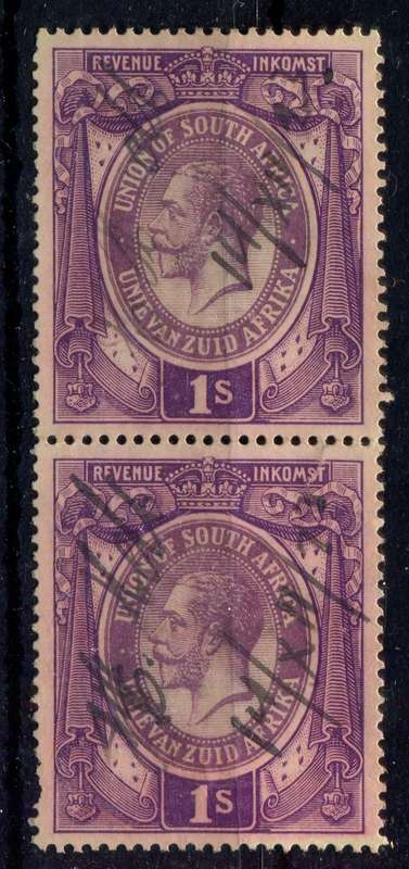 Union of SA - Revenue - 1913 - Used