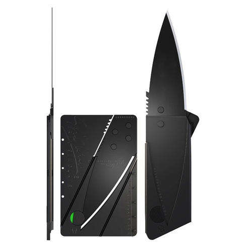 Credit Card Safety Folding Knife Sharp Blade Black Safety Folding tactical knife Razor Sharp