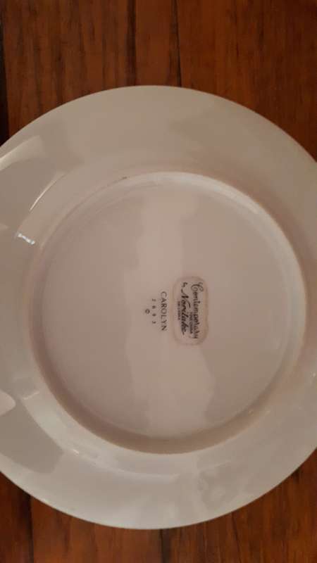 CRAZY MONDAY R1 AUCTION: VINTAGE JAPANESE NORITAKE Fine Porcelain Tea Plate (Carolyn Pattern 2693)