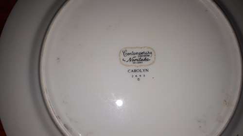 CRAZY MONDAY R1 AUCTION: VINTAGE JAPANESE NORITAKE Salad/Side Plate (Carolyn Pattern 2693)