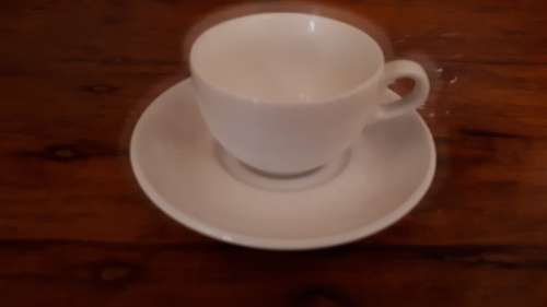CONTINENTAL VITRIFIED HOTELWARE South Africa Espresso Cup and Saucer - Duo (10 available)