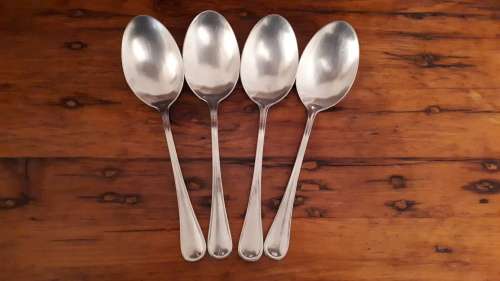 EETRITE STAINLESS STEEL Serving Spoons - Vintage