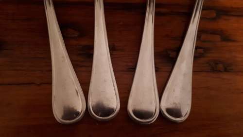 EETRITE STAINLESS STEEL Serving Spoons - Vintage