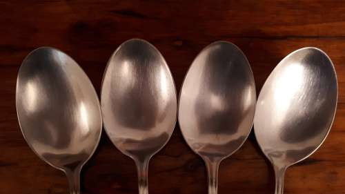 EETRITE STAINLESS STEEL Serving Spoons - Vintage
