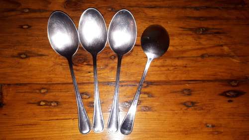 EETRITE STAINLESS STEEL Serving Spoons - Vintage