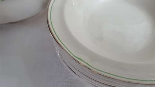 VINTAGE ALFRED MEAKIN MEDWAY DESIGN DESSERT SET
