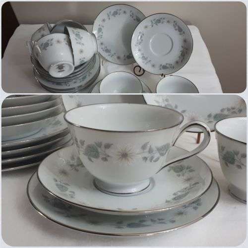 VINTAGE NORITAKE WELLESLEY TEA TRIOS - PRICED PER ITEM