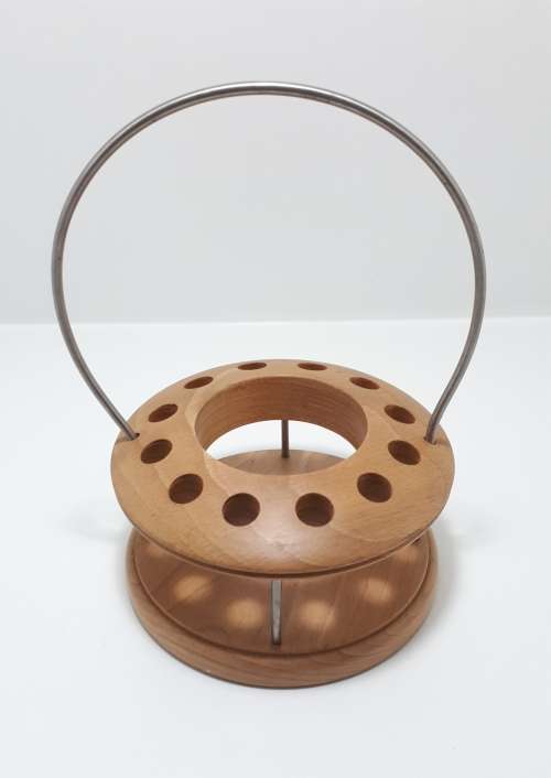 Vintage Wood and Metal Pipe Stand (With Multi Purpose Use)