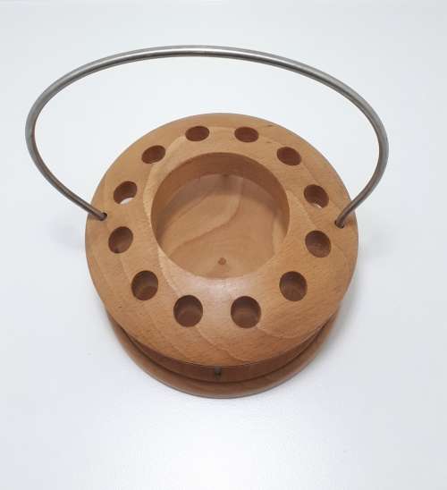 Vintage Wood and Metal Pipe Stand (With Multi Purpose Use)