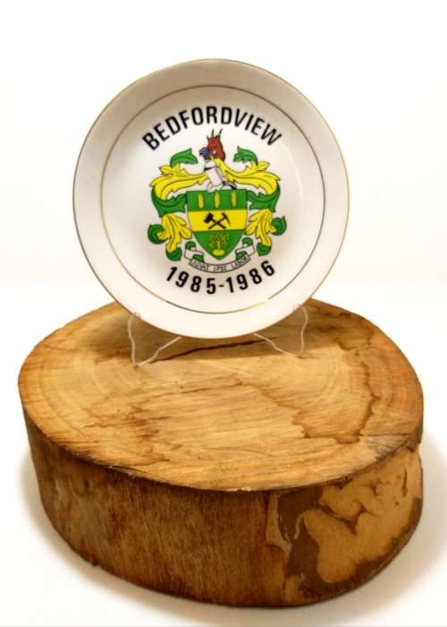 Collectable Vintage Bedfordview (South Africa) Memorial Plate