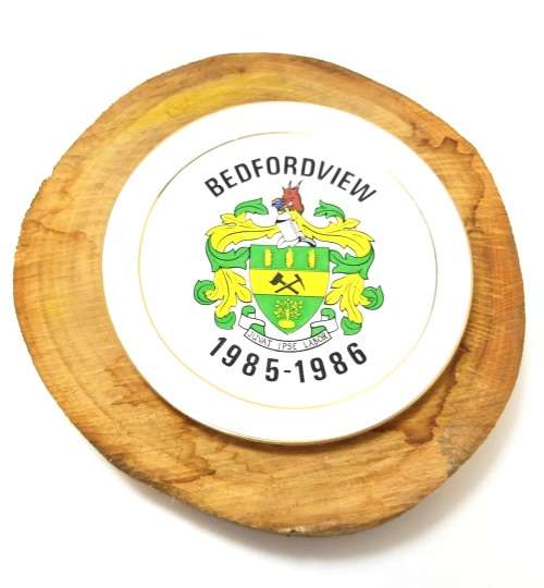 Collectable Vintage Bedfordview (South Africa) Memorial Plate