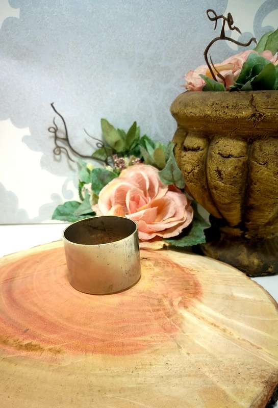 Vintage Solid Silver Plated Napkin Ring