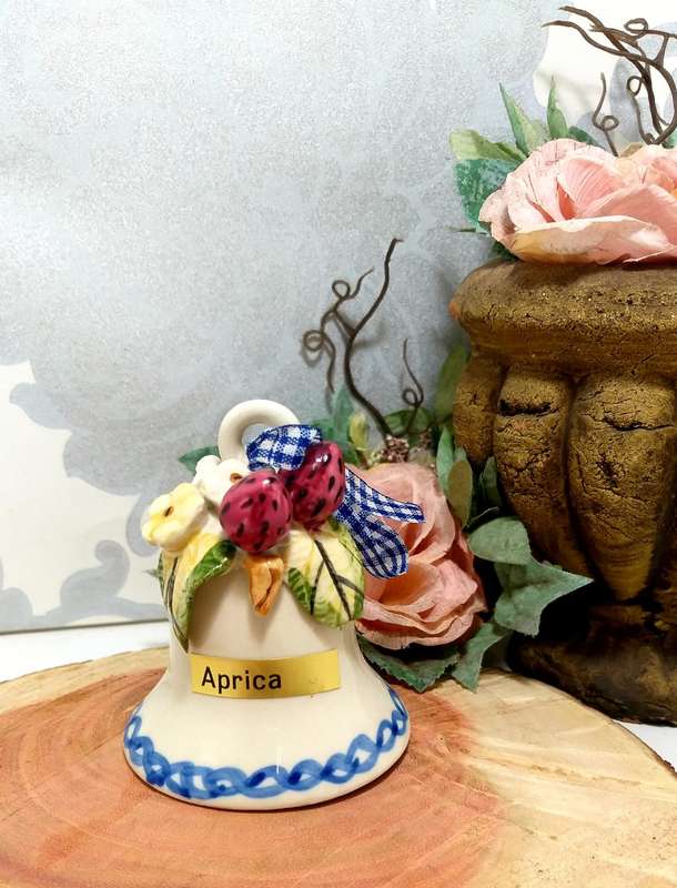 Vintage & Collectable Italian Porcelain Hand Painted Table Bell