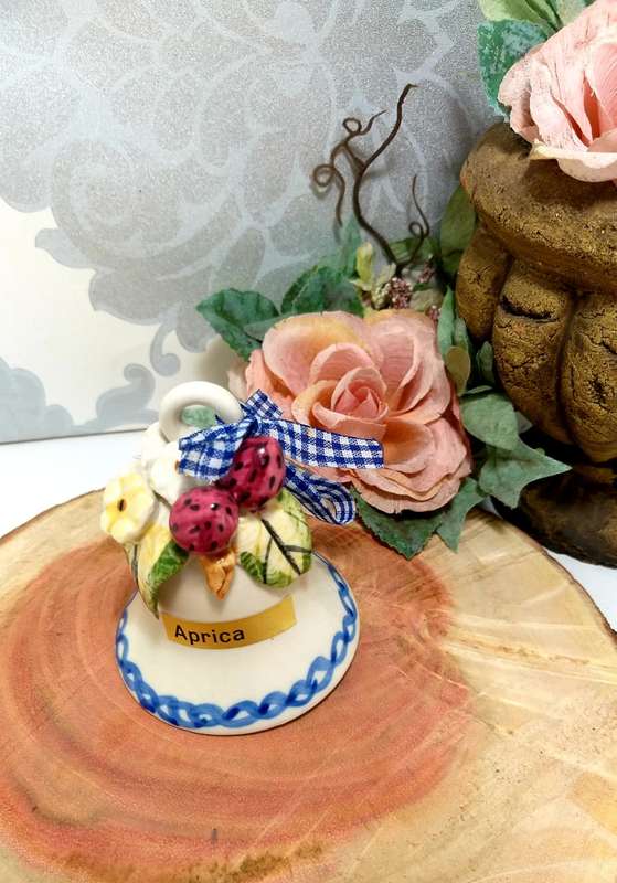 Vintage & Collectable Italian Porcelain Hand Painted Table Bell
