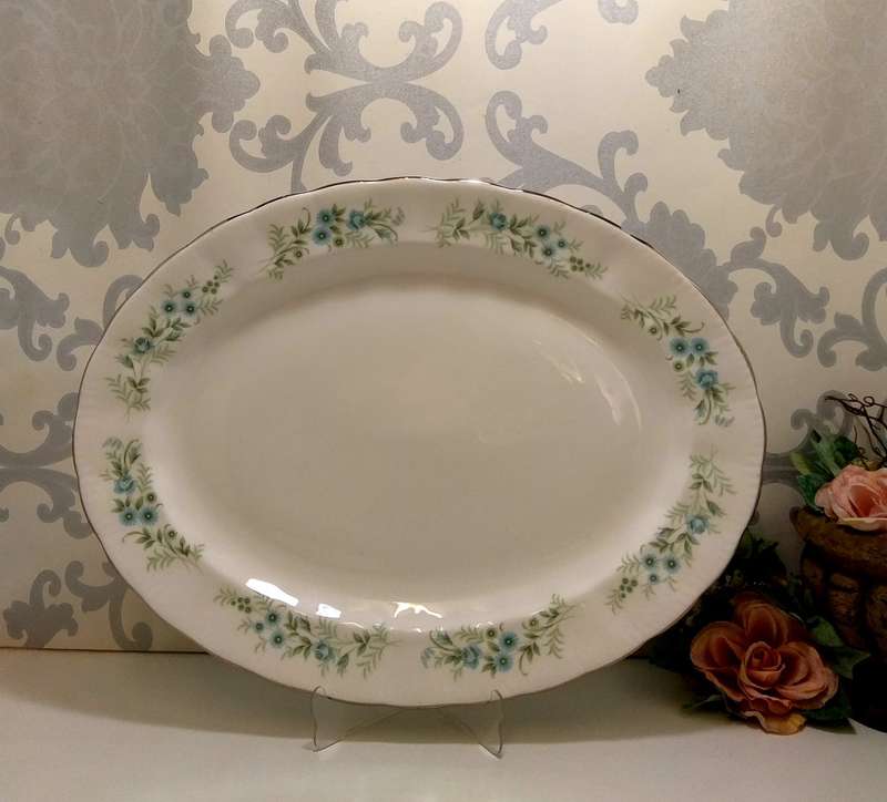 Large Vintage Paragon Oval Serving Platter - Debutante