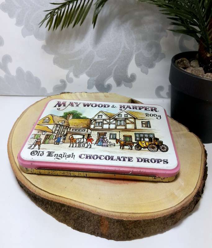 Collectable Vintage Maywood & Harper Chocolate Tin