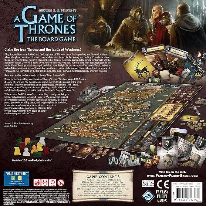 A Game of Thrones Boardgame Second Edition