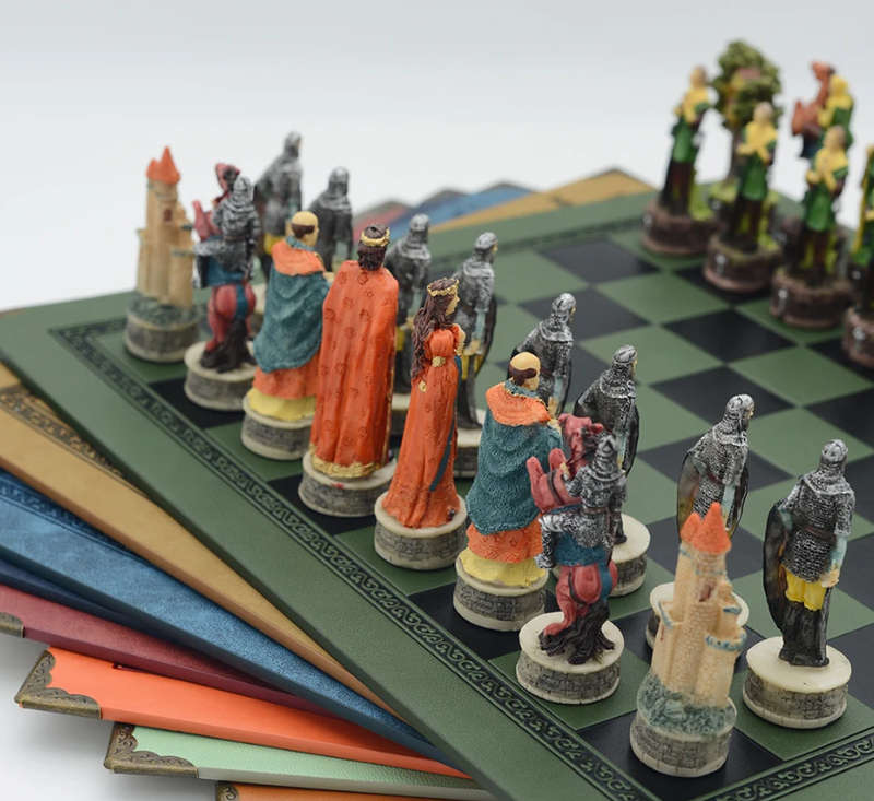 Robin Hood Character themed chess game - only chess pieces