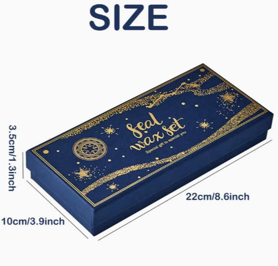 Wax Seal Stamp Kit Envelope Sealing Wax With Box