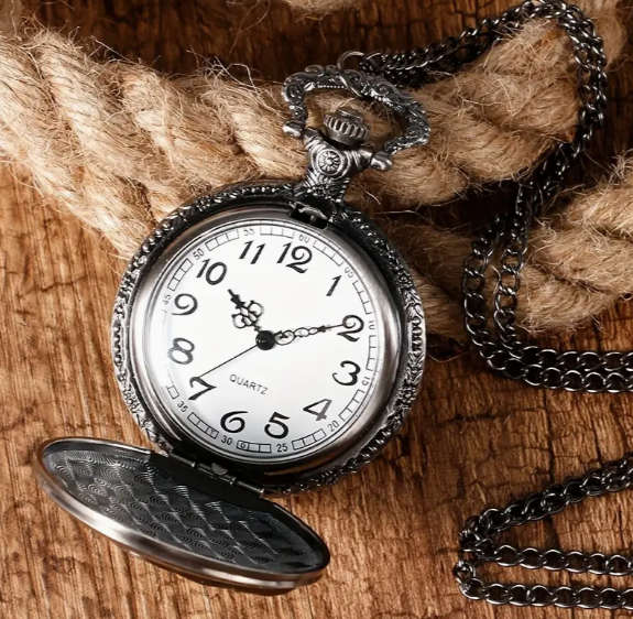 Wolf Head  Pocket Watch