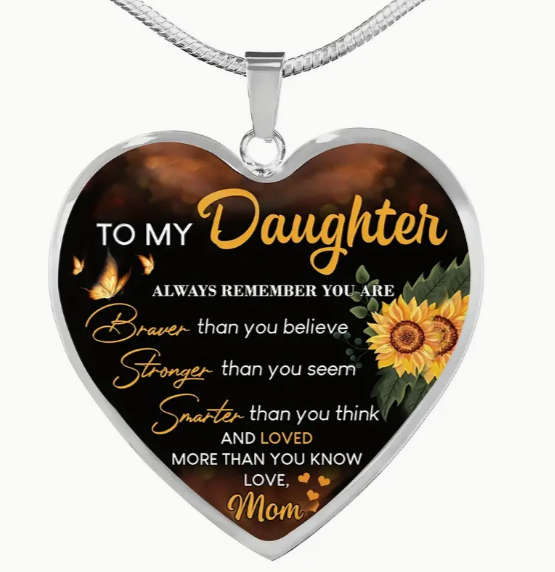 To My Daughter From Mom Pendant