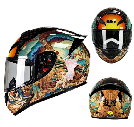 Full Face Motorcycle Helmet Large
