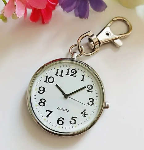 Solid Large Pocket Watch - Silvery