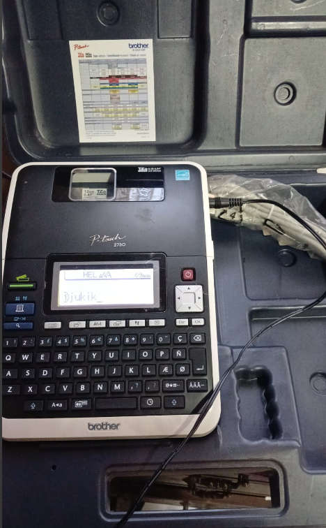 Brother P-Touch 2730 Label Thermal Printer 1