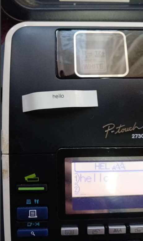 Brother P-Touch 2730 Label Thermal Printer 2