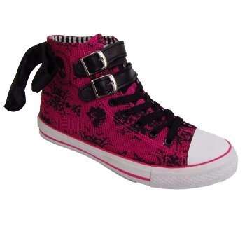 IRON FIST FLATS - LACEY DAYS SNEAKERS PINK - SIZE 5