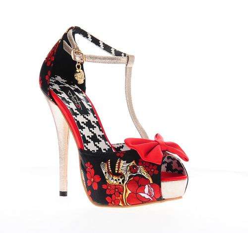 IRON FIST HEELS - DEATH DANCE PLATFORM PEEPTOE