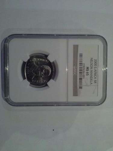NGC Mandela 2000 R5 MS65. Scarcer than MS68. Move fast!