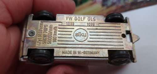 Siku VW GOLF 1 Rabbit GLS
